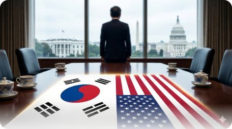 이곳에 관련 이미지 삽입: 한미 외교 관계를 상징하는 국기 이미지 또는 조현 외교부 장관의 방미 관련 뉴스 화면