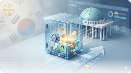 이곳에 관련 이미지 삽입: 국회 회의 장면 혹은 '투명한 정치 자금'을 상징하는 인포그래픽