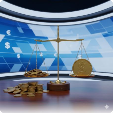 이곳에 관련 이미지 삽입: '금융 정책'이나 '돈의 불균형'을 상징하는 저울 이미지 또는 뉴스 보도 화면